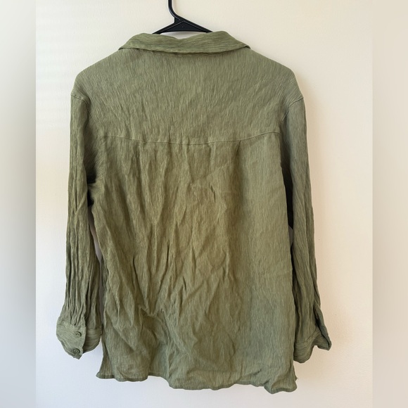 Abercrombie Gauze Button Down - Picture 2 of 3